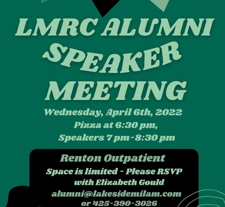 Lakeside Milam Alumni Speaker Meeting 4/6/22